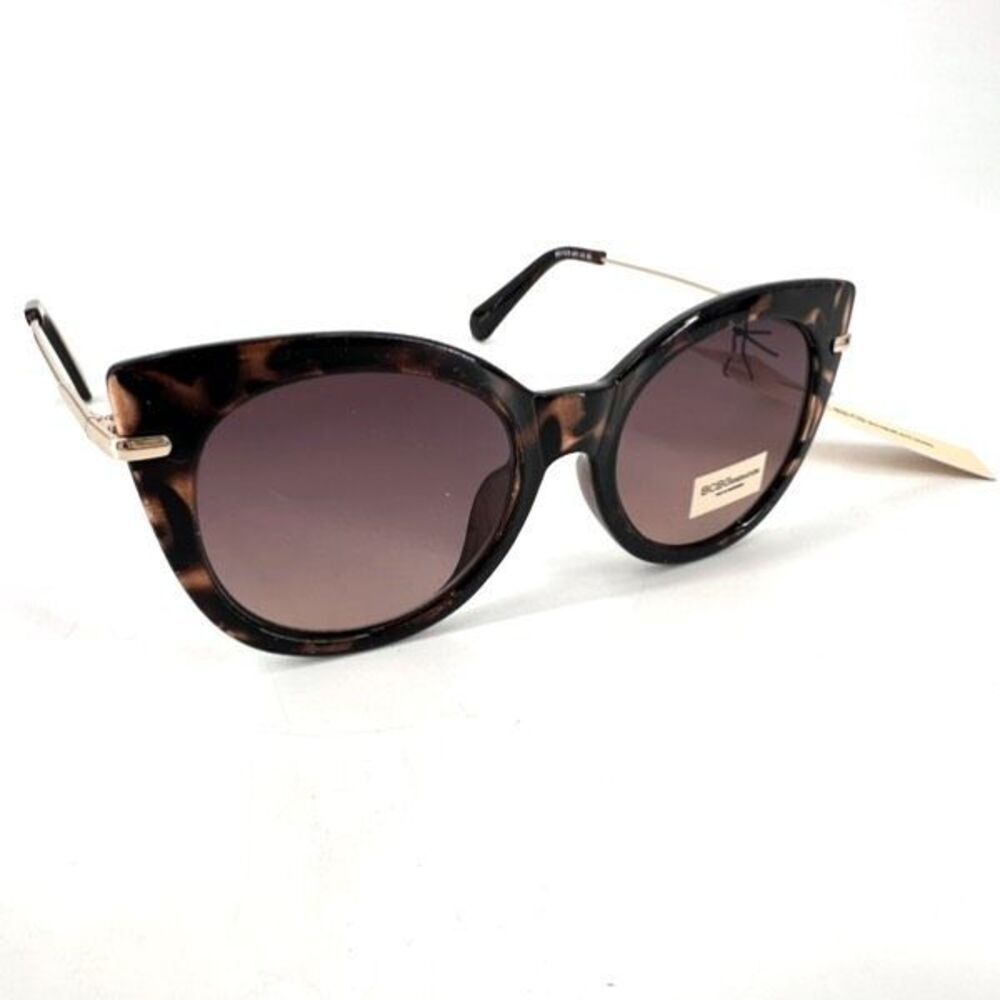 NWT BCBGeneration 1028 651 Womens Cat Eye Full‎ Rim Sunglasses Blush Demi